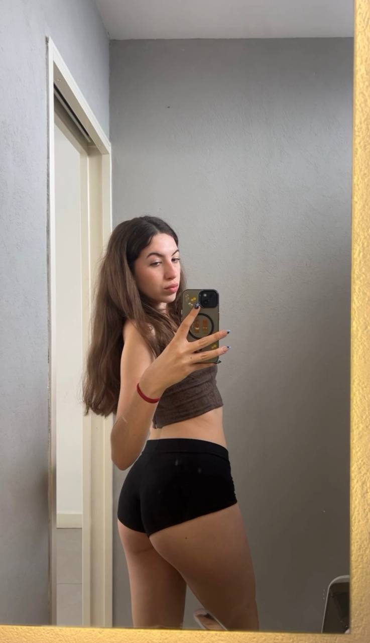 Amber in her underwear in Aracaju