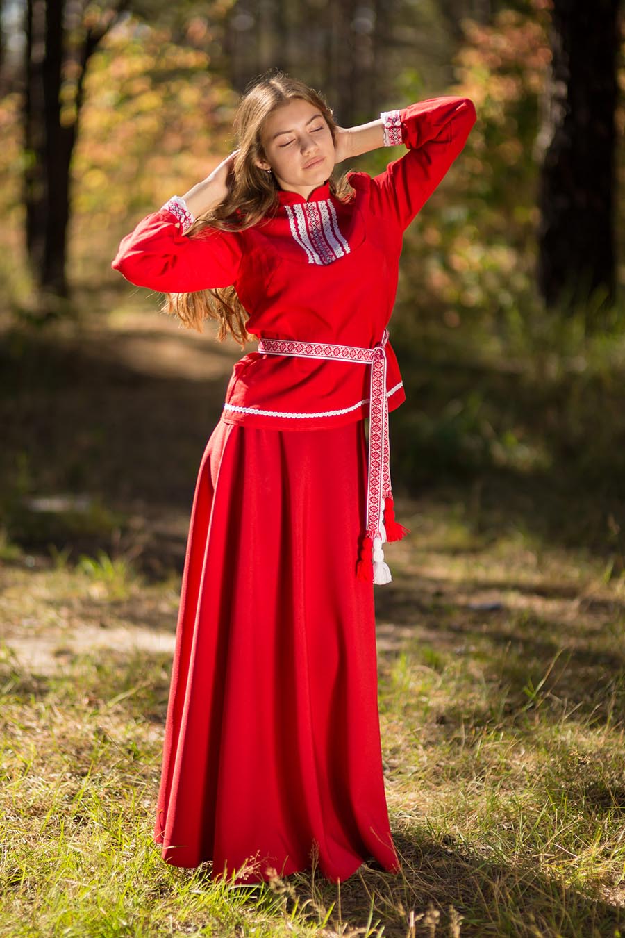 Underwear Women in Slavic costumes in Aracaju
