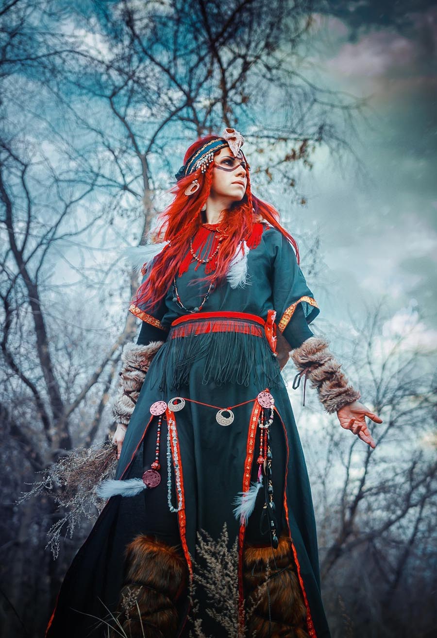 Girls in Slavic costumes underwear in Aracaju