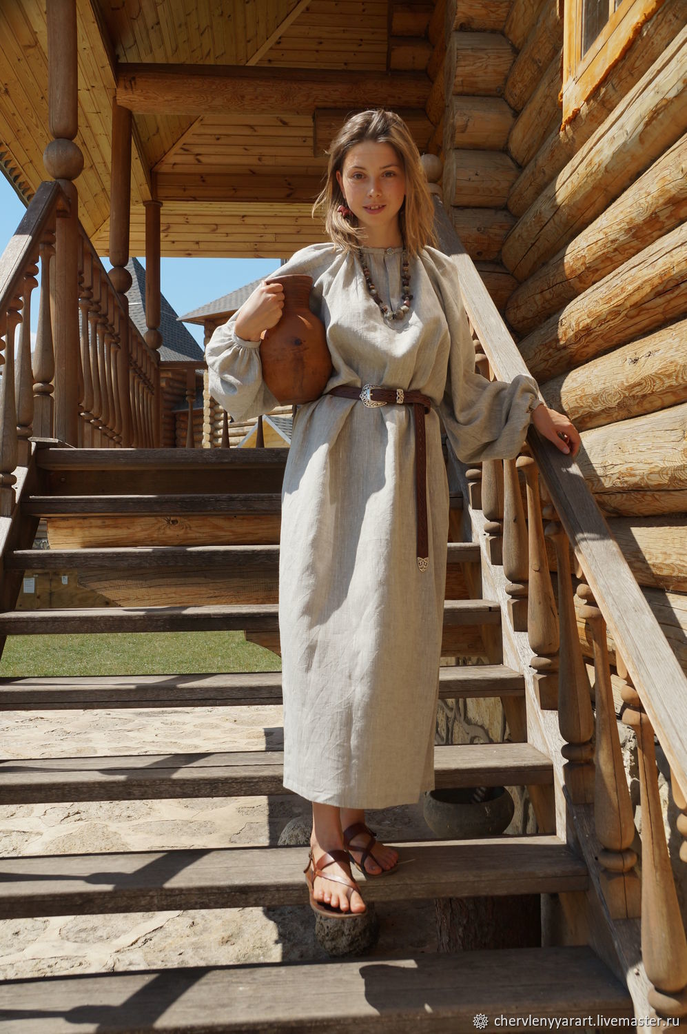 Girls in Slavic costumes in Aracaju