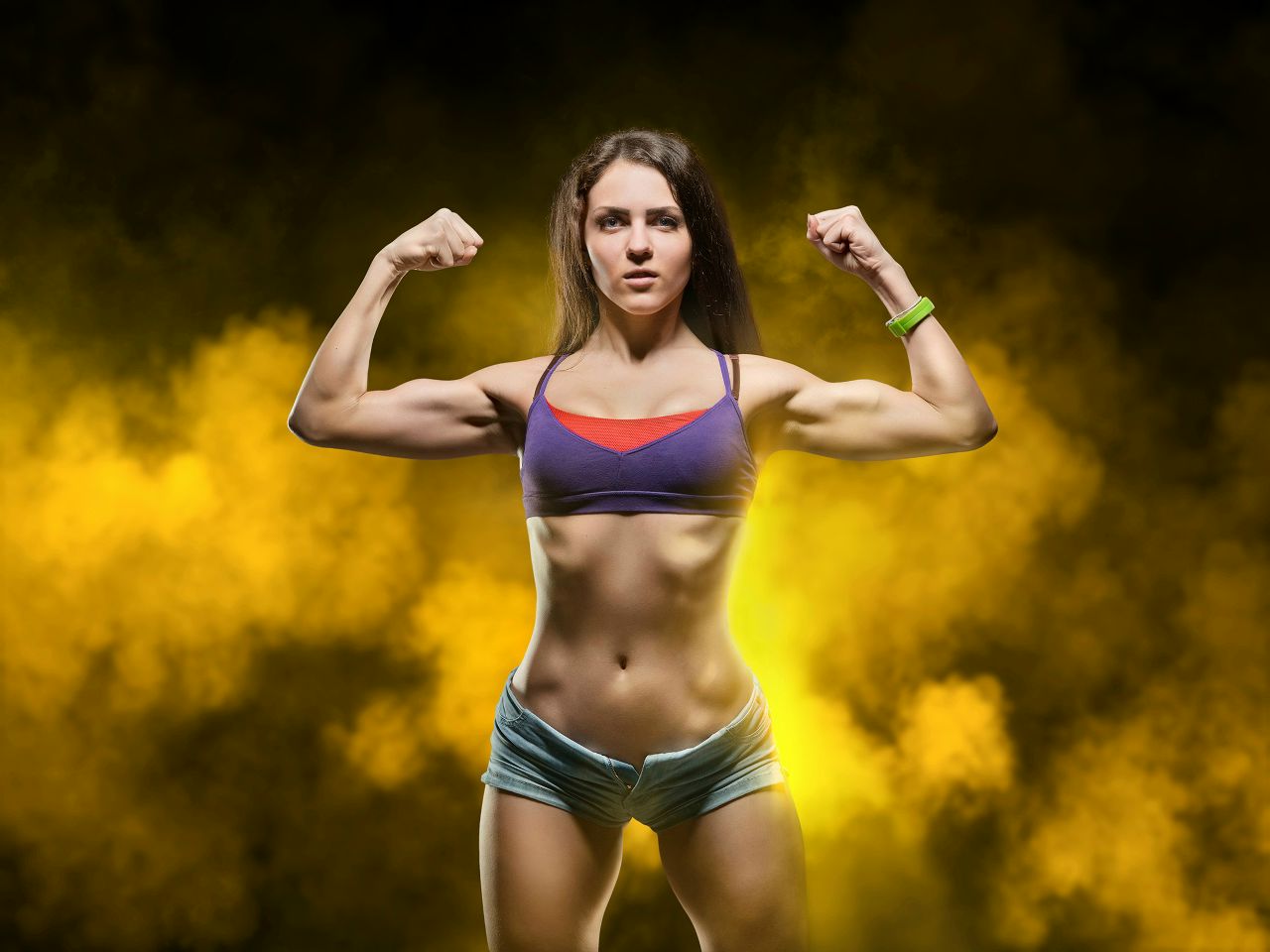 Athletic girls in Aracaju